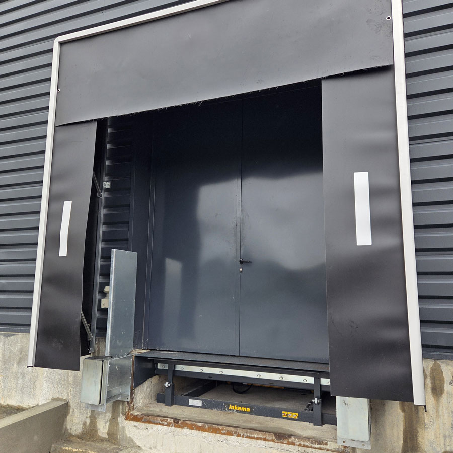 quai de livraison - Équipement de quai – rampe de chargement industriel 
