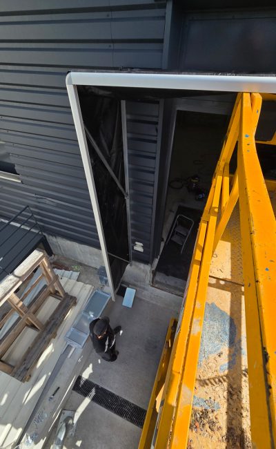 installation d'un matériel de quai à boulanger à limoges, installation d'un sas de quai